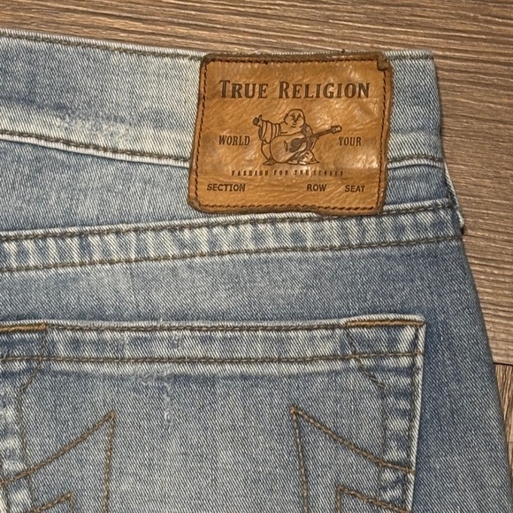 🔥🔥🔥True Religion Blue Straight Jeans Classic Light Wash Size: 34W🔥🔥🔥 - Picture 10 of 11